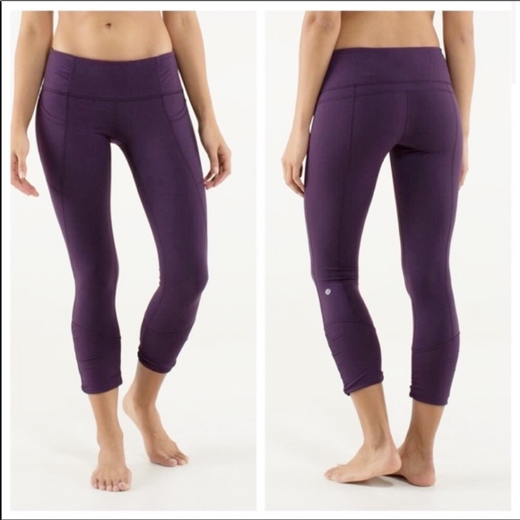 lululemon athletica Pants - Lululemon Practice Daily Crop Legging Full on